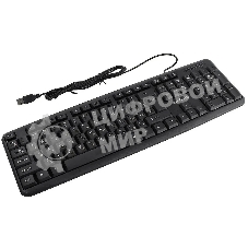 Клавиатура проводная ExeGate Professional Standard LY-331L2 (USB, полноразмерная, влагозащищенная, 104кл., Enter большой, длина кабеля 2,2м, черная, Color Box)