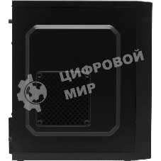 Компьютерный корпус Accord ENTRY ACC-242B черный без БП mATX 2xUSB 2.0 audio