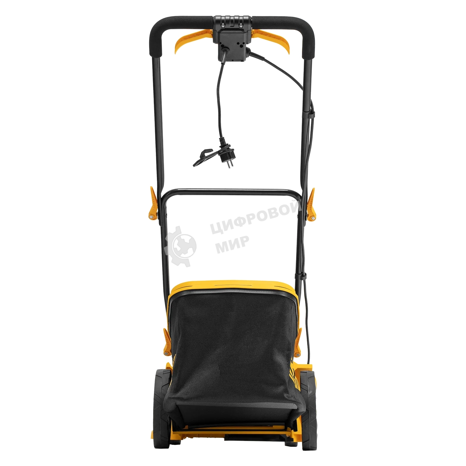 Газонокосилка электрическая Denzel GMC-2000, шир. 44см, 2000 Вт, 6 уров., травосб. 45 л