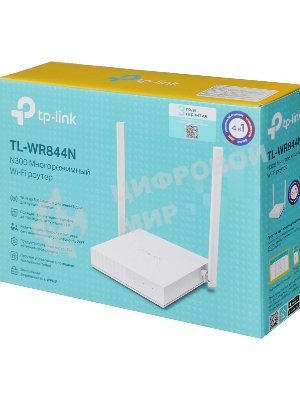 Роутер беспроводной TP-Link TL-WR844N N300 10/100BASE-TX белый
