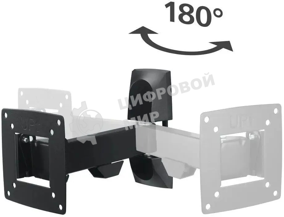 Кронштейн для телевизора Hama 00220820 черный, 10