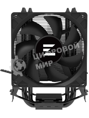 Кулер ZALMAN CNPS4X BLACK, 92мм FAN, 3 HEAT PIPES, 4-PIN PWM, 800-2000 RPM, 29DBA, HYDRO BEARING, LGA1700/1200/115x, AM5/AM4/AM3