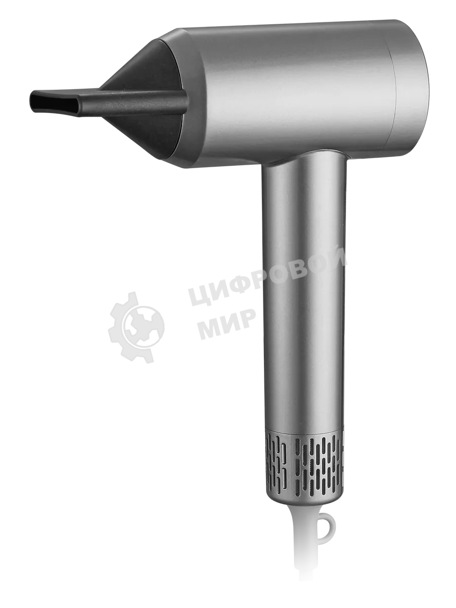 Фен БЕРДСК Trims BD 1102 серебристый, 1800 Вт, ионизация