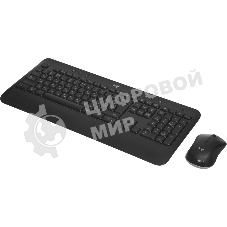 Комплект клавиатура+мышь беспроводной LOGITECH MK540 Advanced black (USB, 1000dpi) (920-008686)