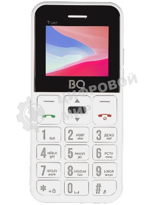 Мобильный телефон BQ 1866 Trust белый
