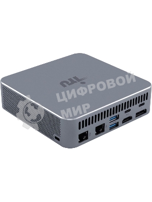Неттоп IRU Tactio 515 i5 12450H (2) 16Gb SSD512Gb Iris Xe Windows 11 Pro 64 2xGbitEth WiFi BT 100W серый (RUS) (2195518)