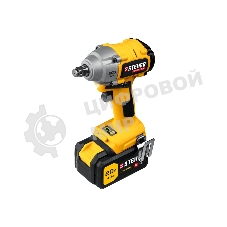 Гайковерт STEHER 20В бесщеточный, 1 АКБ (4А·ч), в кейсе. CWB-300-1