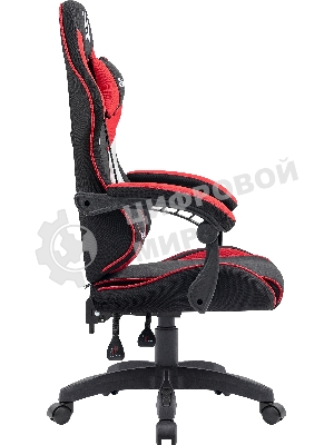 Кресло игровое Defender Sorrento черный/Красный, класс 3, ткань