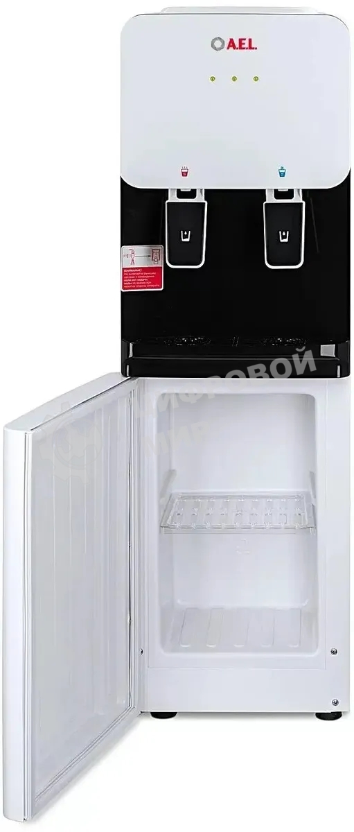 Кулер AEL LD-AEL-85c напольный электронный белый/черный