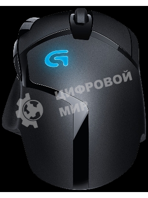 Мышь проводная Logitech G402 Hyperion Fury, черный, 4000 dpi, USB, кнопки - 8