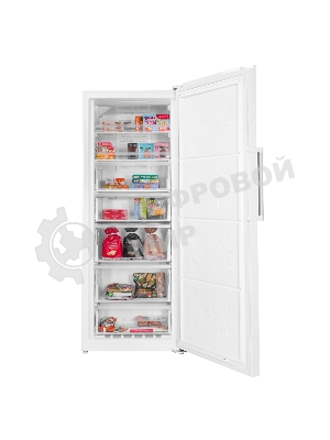 Морозильная камера Maunfeld MFFR185W, белый, 380л, 7 ящиков