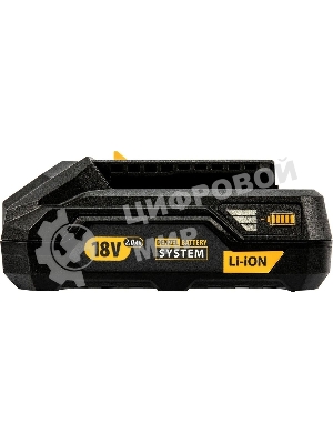 Батарея аккумуляторная Denzel B-18-2.0, Li-Ion, 18 В, 2,0 А·ч