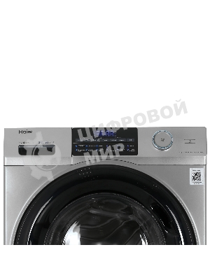 Стиральная машина Haier HW60-BP12959ASE  серебристый, загрузка фронтальная 6 кг, 1200 об/мин., класс: A+++