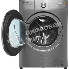 Стиральная машина Hyundai WME9414 класс: A++ загр.фронтальная макс.:10.5кг темно-серебристый инвертор
