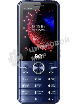 Мобильный телефон BQ 2842 Disco Boom синий/черный