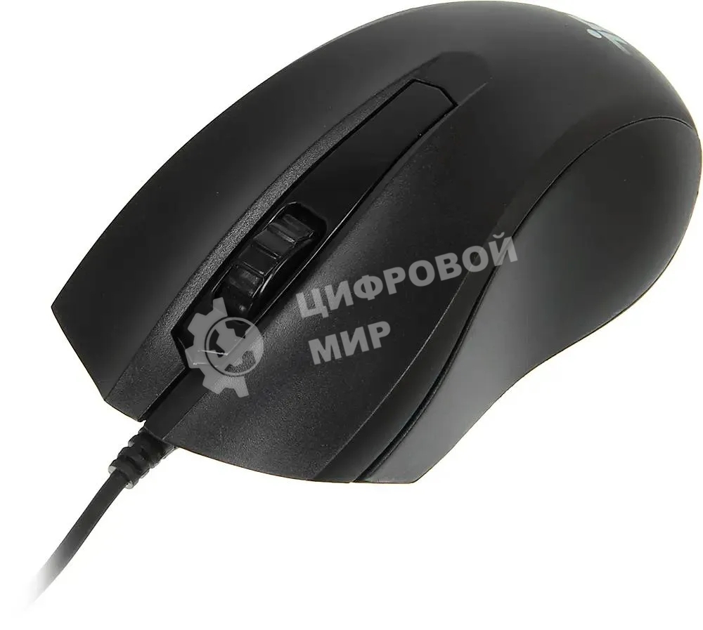 Комплект клавиатура + мышь Oklick 621M IRU клав:черный мышь:черный USB