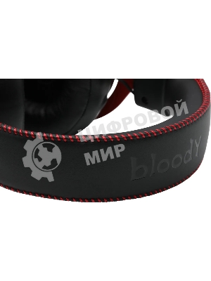 Гарнитура Bloody M590i Sports красный-чёрный, проводная, USB