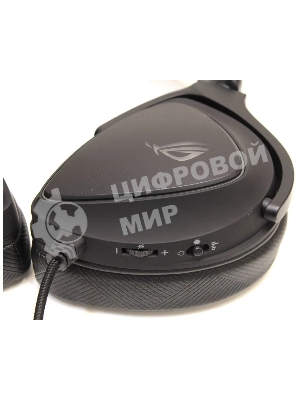 Гарнитура ASUS ROG Delta S чёрный, проводная, USB, подсветка