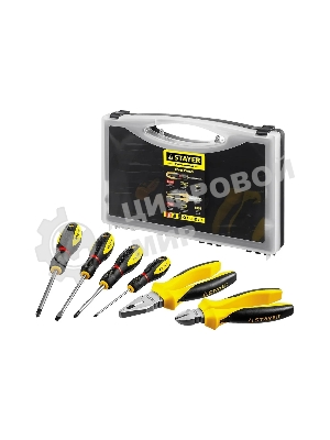 Набор слесарно-монтажного инструмента STAYER 