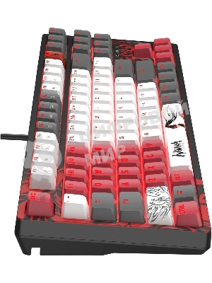 Клавиатура проводная A4Tech Bloody S87 Naraka USB черный/красный