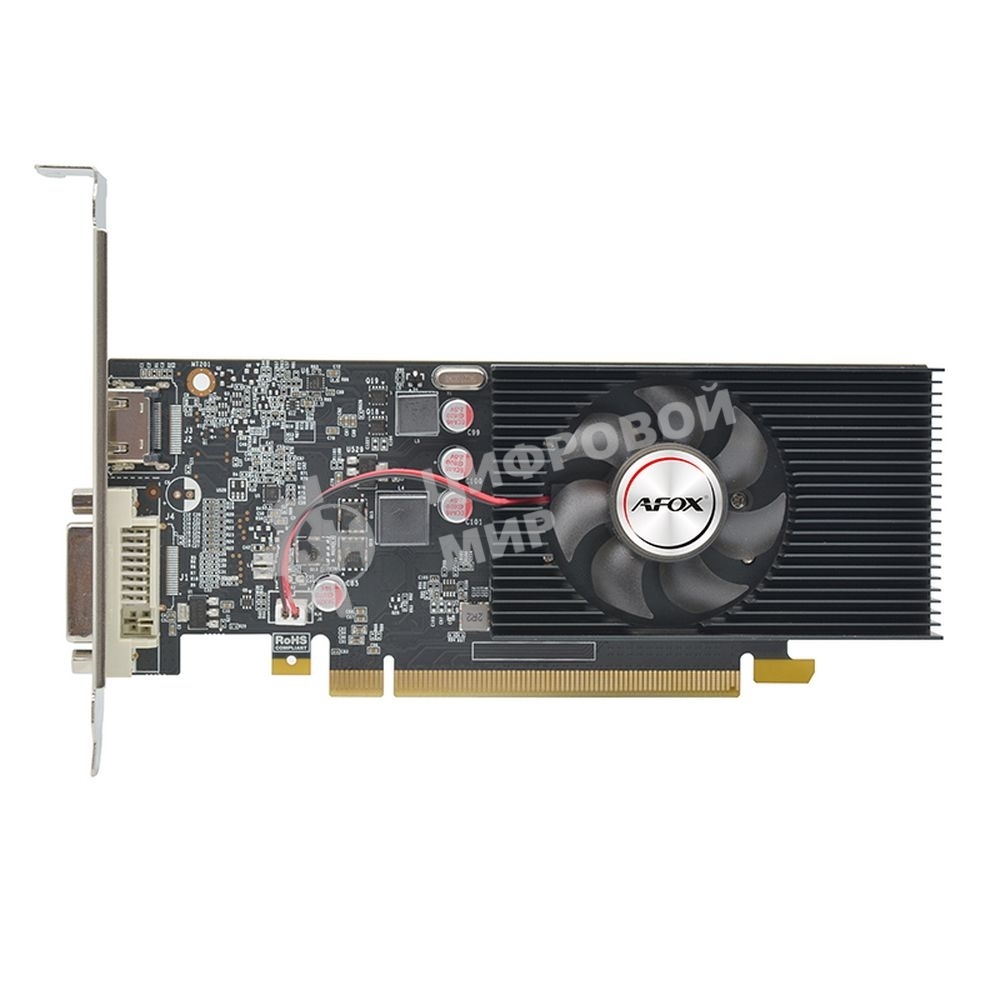 Видеокарта GT1030 2Gb GDDR5 64BIT DVI HDMI LP SINGLE FAN RETAIL (780087)