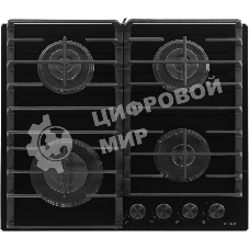 Газовая варочная панель Vitek VGH 6420 BG стекло черное