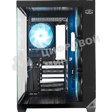 Компьютерный корпус без блока питания PCCooler C3T700 BK, Midi-Tower, TG, no fans, 1xUSB-A 3.0 + 1xUSB-A 2.0 + 1xUSB-C, ATX, mATX, mITX черный