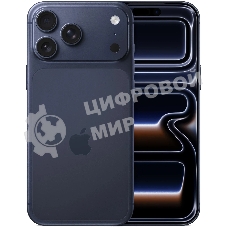 Смартфон Apple iPhone 17 Pro Max A3526 12/256Gb, темно-синий