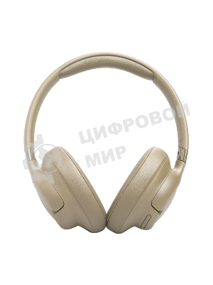 Беспроводные/проводные наушники JBL Tune 730BT бежевый, полноразмерные, Bluetooth + проводной, быстрая зарядка