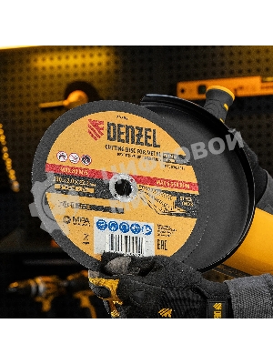 Круг отрезной по металлу Denzel 230 х 2,0 х 22,2 мм, A36TBF