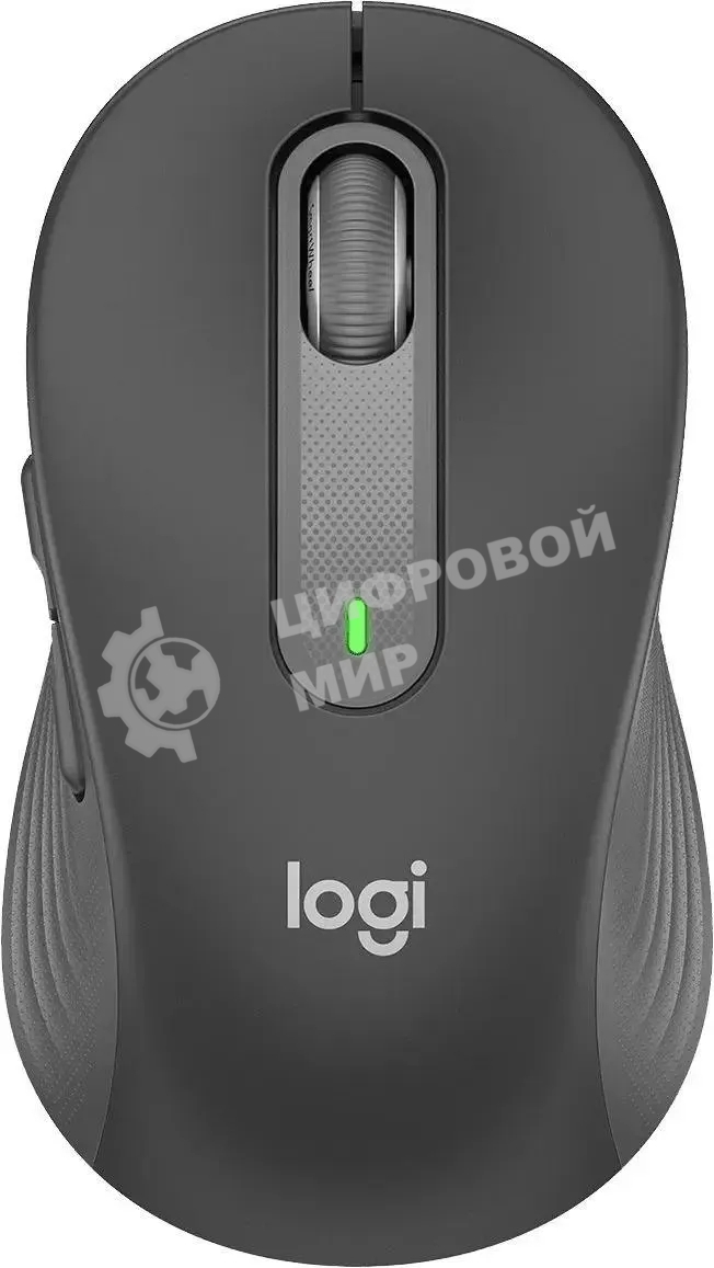 Мышь беспроводная Logitech Signature M650 графитовый, 4000 dpi, радиоканал, Bluetooth, USB, кнопки - 5