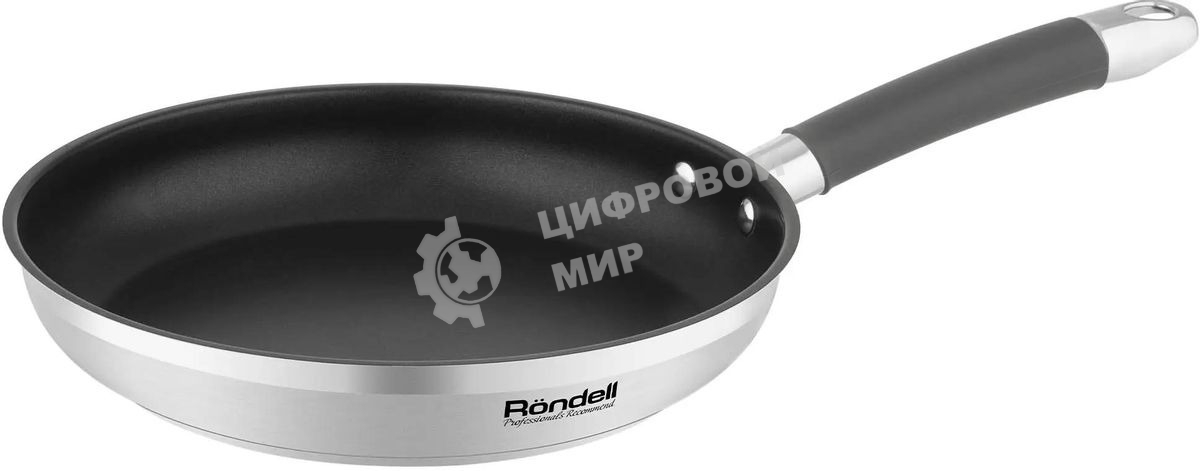 Сковорода Rondell Prime RDS-1677, 26 см, без крышки, стальной