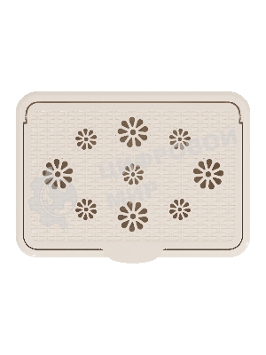 Корзина для белья Альтернатива Плетенка 60 л бежевая М2030 (50737)