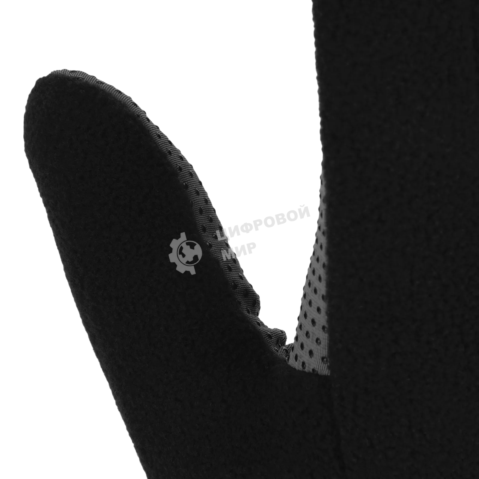 Перчатки универсальные Denzel 68095 двойные, ПВХ нанесение, размер 8