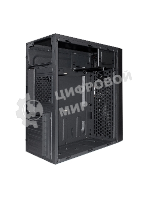Компьютерный корпус Miditower ExeGate AA-440-AA450 (ATX, AA450 8 см, 2*USB, аудио)