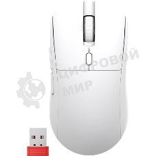 Мышь беспроводная/проводная Defender Stone GM-551 белый, 7200 dpi, радиоканал, Bluetooth, USB, кнопки - 7