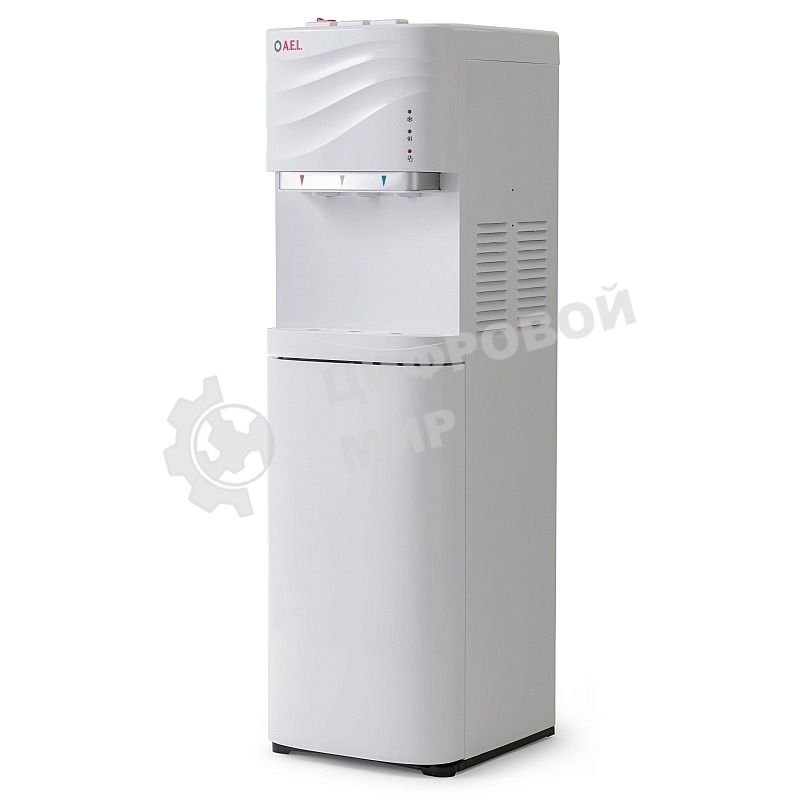 Кулер для воды AEL LC-AEL-840а, нижняя загрузка, нагрев 94 °С, охлаждение 5 °С, белый