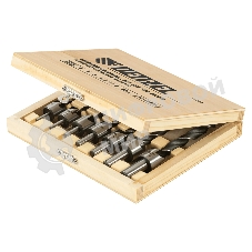 Набор сверл зенкеров Denzel по дереву, 3-10 мм, 7 шт