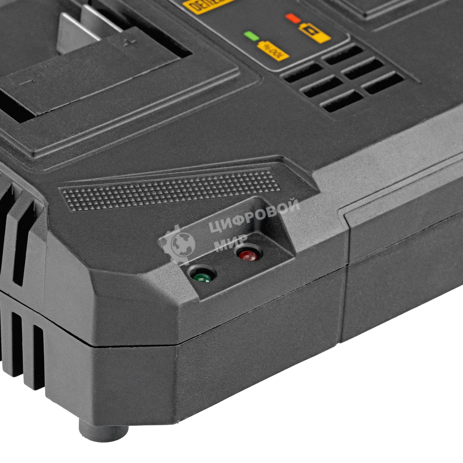 Устройство зарядное для аккумуляторов двухпортовое Denzel BCH-20-4.0x2, Li-Ion, 20 В, 4.0 А