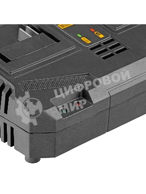 Устройство зарядное для аккумуляторов двухпортовое Denzel BCH-20-4.0x2, Li-Ion, 20 В, 4.0 А