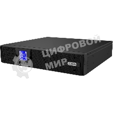 Источник бесперебойного питания CBR ESN-1KRT-8I-LCHERSC Online 1000VA/1000W RT 8 x C13, LCD, HID-USB, RS232, EPO, SNMP slot