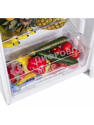 Холодильник Maunfeld MFF143W белый двухкамерный 170/41л морозилка снизу