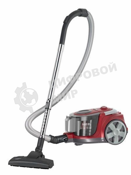 Пылесос Sakura SA-8325R красный/черный, 450/2400 Вт, уборка сухая, пылесборник контейнер 3 л