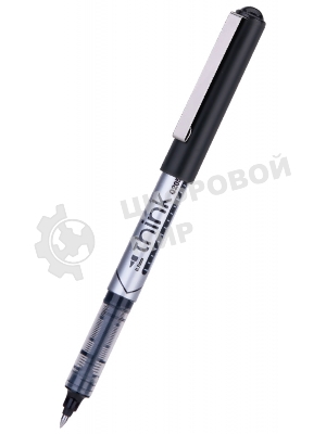 Ручка роллер Deli Think (EQ20520) серый, d=0.7мм, черные чернила, стреловидный пишущий наконечник, линия 0.55мм