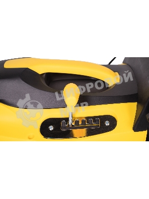 Газонокосилка электрическая Champion EM3815 1,6 кВт пласт+ткань травосб. 45л шир.380мм выс.20-70мм, 11,5кг