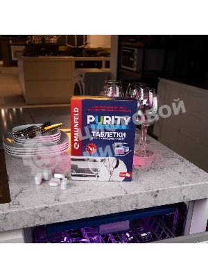 Таблетки для посудомоечных машин Maunfeld Purity Premium all in 1 MDT100PP (100 шт. в упаковке)