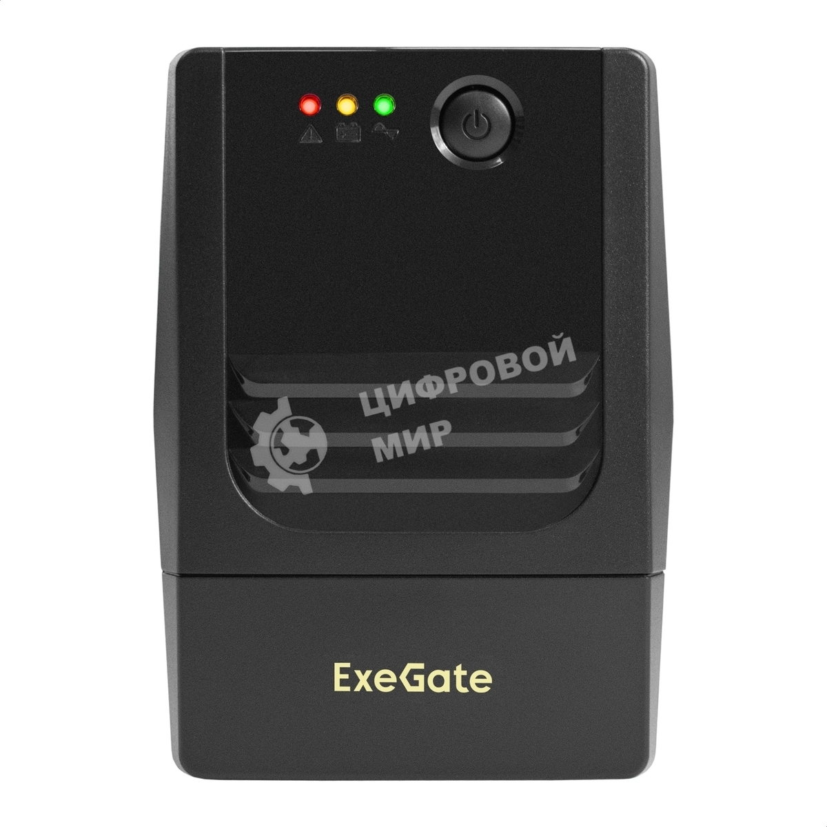 Источник бесперебойного питания ExeGate Power NB-850.LED.AVR.4C13 (850VA/510W, LED, AVR, 4*C13, батарея 12V 9Ah, черный)