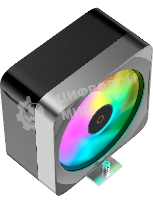 Кулер для процессора Ocypus Delta A40 EX BK ARGB, 120мм ARGB FAN, 4 HEAT PIPES, 4-PIN PWM, 500-1800 RPM, 29DBA, HYDRO BEARING, LGA115X/1200/1700/18XX, AM4/AM5