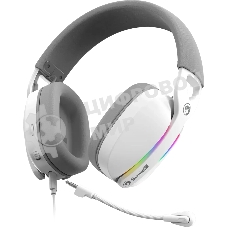 Гарнитура Marvo Pulz 70S Gaming Headset белый, проводная, USB, 7.1 Surround, RGB-подсветка