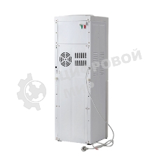 Кулер для воды AEL LD-AEL-28, верхняя загрузка, нагрев 90 °С, охлаждение 15 °С, белый/серебристый